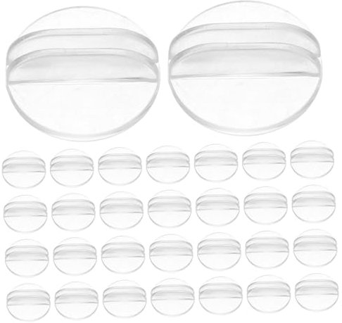 TOYANDONA 50stücke Transparente Kunststoff Spielkartenhalter-clip Spielkartenständer Tischkartenhalter Für Karten Und Visitenkarten
