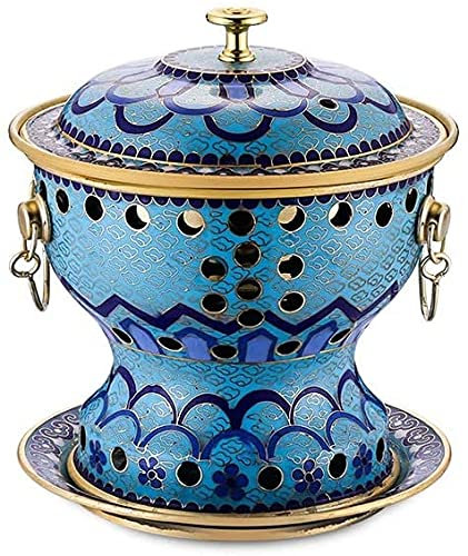 NHJSDLLMNZ Fondue Fondue, Chinesischer Traditioneller Hotpot, Mongolischer Hotpot, Reiner Kupfer-Hotpot, Traditioneller Mongolischer Hotpot, Moderne Verdickte Holzkohle