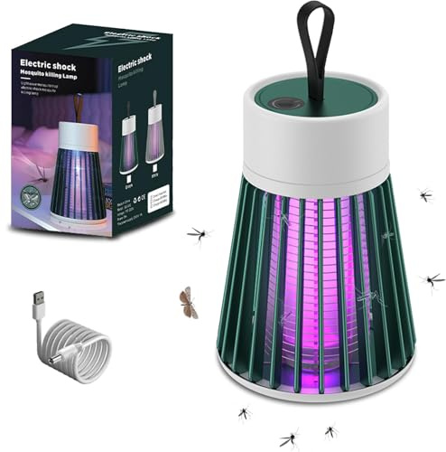 Lampe Anti Moustique Zaptrox Original, Lampe Zaptrox, Lampe Anti Moustique 3 en 1, Portable, Rechargeable, Étanche Ipx4