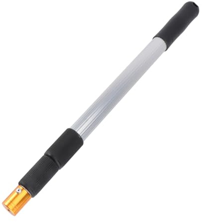 TOGEVAL Ramasseur de Noix Télescopique Aluminium avec Tige Extensible Sections Collecteur de Fruits Ergonomique pour Récolte Facile sans Pencher Outil Résistant Antirouille pour Usage