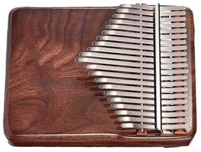 Anfänger-Kalimba Kalimba Daumenklavier 21-tönig Instrument Aus Schwarzem Walnussholz