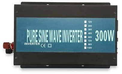 Transformateur Tension Onduleur Sinusoïdal Pur 300 W 12 V CC vers 220 V CA pour Générateur Solaire Convertisseur 12 V/24 V/48 V vers 120 V/220 V Inverter(110V,Universal,24V)