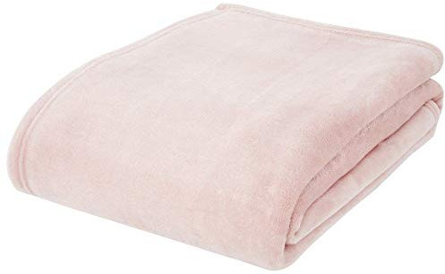 Catherine Lansfield Raschel Velvet Touch Couverture-Couvre-lit Rose pâle Taille XL 200 x 240 cm