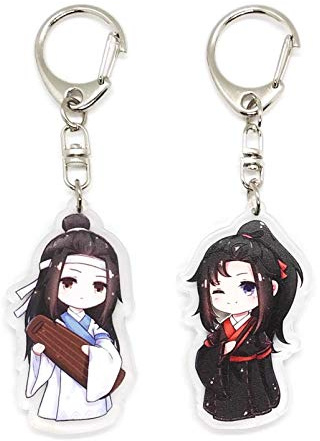 EBTY DREAMS Inc. - Set of 2 Grandmaster Of Demonic Cultivation (Mo Dao Zu Shi) Acrylic Keychain Wei Wuxian, Lan Wangji v3