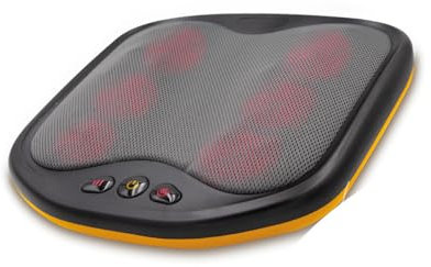 Belena Active Pro - elektrisches Fußmassagegerät - mit Infrarot-Wärmefunktion und 6 rotierenden Massageköpfen - Shiatsu Massagegerät zur Entspannung der Beine