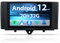 AWESAFE Autoradio für Smart Fortwo 451 2011-2015, Android 12 System, 2G+32G, 9 Zoll Touchscreen, mit Blende, Navigation Carplay Android Auto Bluetooth MirrorLink WiFi Unterstützung
