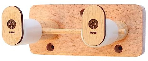 Colgador de pared para guitarra, de madera natural, para guitarra, para guitarra eléctrica, acústica, bajo, banjo, mandolina