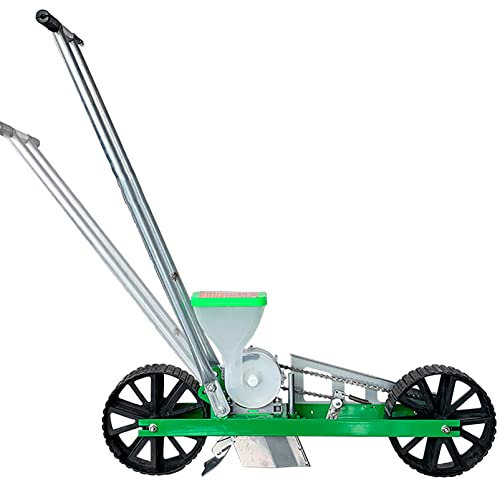 KHYTEBV Semoir de légumes à poussée Manuelle, semoir de Jardinage, espacement des Plantes, planteur de précision réglable, semoir d'arachide, soja, maïs, Carotte, Chou, Outils