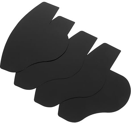 BELLIFFY 4stücke Haaransatzformer Aus Kunststoff Für Männer Bart Applikator Karte Zur Haaransatz Verbesserung Haaransatz Design Tool Für Faseranwendung