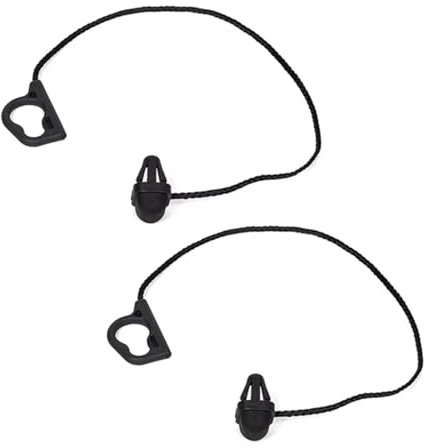 AcarKing Kompatibel Mit Opel Für Corsa D 2007–2015 Für Corsa E 2014–2019 13367836 Kofferraum-Kofferraum-Hutablage-Schnurgurt Hintere Hutablage-Schnur Kofferraum Halteband Auto(2)