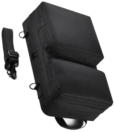 wisoolkic Reisetasche für DDJ 200 und 2 DJ Controller mit multifunktionaler tragbarer DJControl Inpulse 200 Tasche für AlphaTheta DDJ FLX 2
