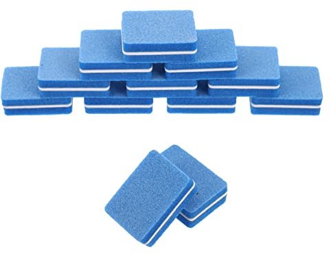 FOMIYES 50stücke Nagelpufferblock zum Glätten und Formen von Nägeln Schleifnagelfeile für Unebene Oberflächen Geeignet für Maniküre und Professionellen Gebrauch