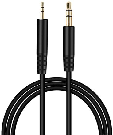 Replacement Bose Headset Aux Cable Adapter, 2.5 mm to 3.5 mm Cable Headphones Audio Stereo Jack Cable, Compatible with Bose 700 QuietComfort QC45 QC35II QC35 QC25 Bluetooth Headphone Cable - Black 1.5