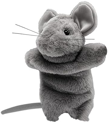 Cat Arm Wrestle Toy, Plush Wrestling Puppet, Fun Teasing Game, Mice Shaped Wrestler Glove, Safe Interactive Play, Engaging Toy for Cats, Exercise and Entertainment