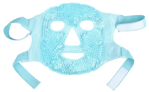 PAMINGONO Kühlende Gel gesichtsmaske für Frauen Hot cold therapie Vollgesichtsmaske Material Leckt nicht Beruhigt Haut und Lindert Schmerzen für Beauty Gesichtspflege
