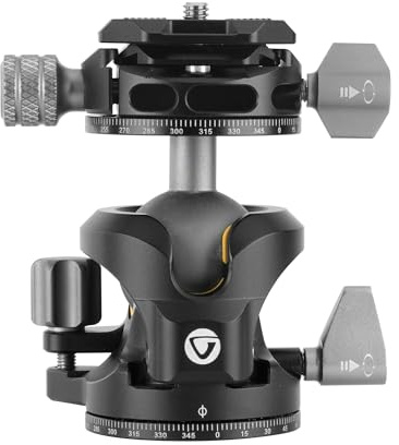 Vanguard LBP-50S Rótula de Bola de Perfil bajo para trípode | Ball-head, Profesional, Bola de 35mm, Capacidad hasta 20kg, Arca