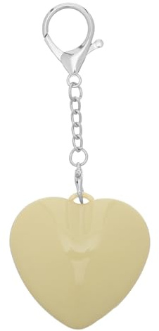 Alipis Lámpara LED Táctil Mini Recargable en Forma de Corazón para Bolso, Luz Nocturna Portátil Amarilla para Interior de Bolsa, Accesorio Ligero con Sensor de Movimiento Adecuado