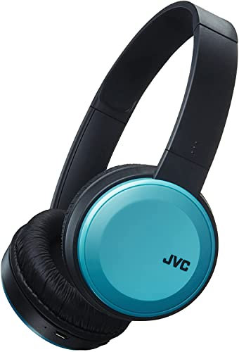 JVC Bluetooth Cuffie On-Ear Con Compatto, pieghevole, Costruzione Nero