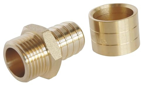 SOMATHERM FOR YOU - en conexión para el tubo de tobogán para Ø12 - Male 12/17 (3/8 '') lote 10 Para conectar un diámetro de tubo Ø12 PARA