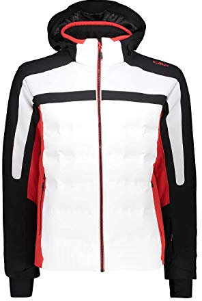 CMP Herren Skijacke Man Jacket Zip Hood 39W2157 Bianco 56
