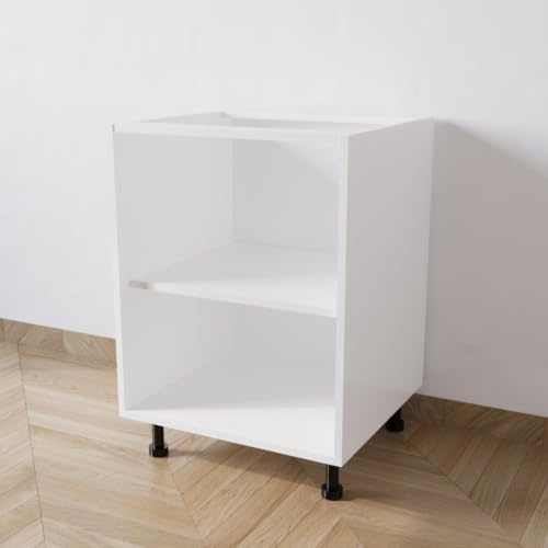 Calandrelli Base Cucina L 60 P 55,5 H 72 cm Bianca Senza Ante