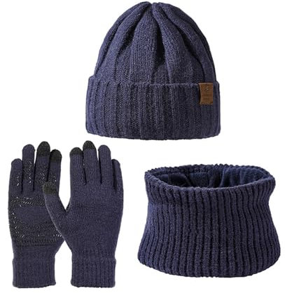 Damen Fleece Winddicht Loop-Schal Nackenwärmer Fleece Futter Winterkreisschal Schlauchschal Weicher Warmer Damenschal Mit Quasten Halswärmer Winddicht Ski Maske Schlauchschal