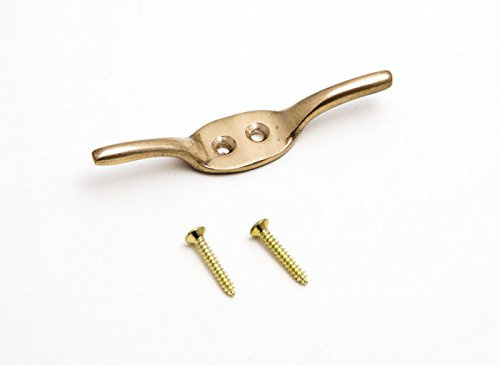 2 X 3 Inch Cleat Blind Hooks for Curtain and Blind Tiebacks with Screws