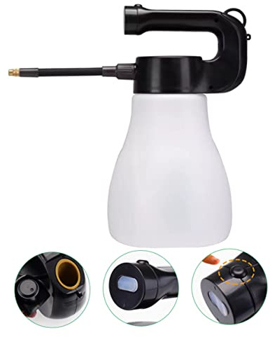 BESPORTBLE Fumigadora Pulverizador Eléctrica De Botella Spray Pulverizador Portátil Con Carga Usb Sulfatadora Eléctrica Ajustable Para Jardín white