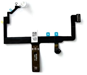 Flash Light Flex Cable for iPhone 15 Series 15/15 Plus / 15 Pro / 15 Pro Max. Flashlight, Microphone, LED Flash Light Replacement Part OEM (15 Plus)