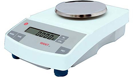 AYCDL Balance de Laboratoire numérique à Grande portée, Balance électronique pour Bijoux, Balance de Cuisine, précision 0,1 g, Plateau de pesée 130 mm (0,1 g à 600 g)