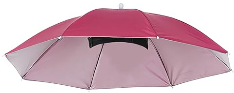 Hitburu Chapeau Parapluie pour | Chapeau Anti-Solaire pour la Pêche - Imperméable Pliable Accessoire Extérieur pour Plage Été