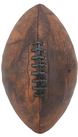 Generic Storlek 9 Träningsfotboll Rugbyboll med Slitstarkt PU-material för Intensiva Matcher och Träningspass