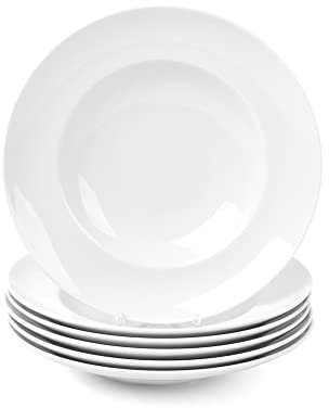 Holst Porzellan Lot de 6 assiettes à pâtes de 30 cm « classique »