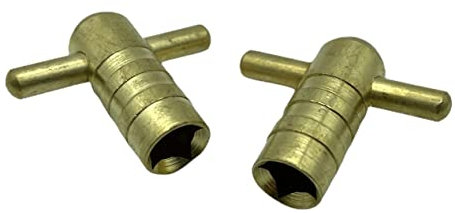 JAM2DAY 2 Radiator Valve Bleed Keys - Easy Grip, Low Profile, Tight Access