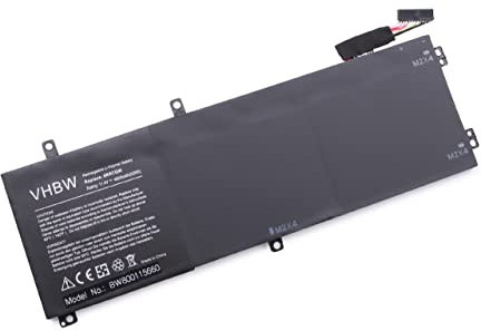 vhbw batteria compatibile con Dell XPS 15 9570 4K, 15 9570 Core i9 UHD, 15 9570-CPC1J laptop, notebook (4600mAh, 11,4V, Li-Poly)