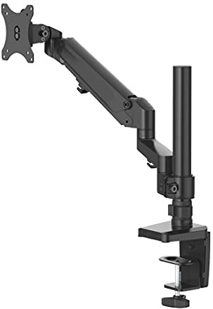 Hama 00118496 Flachbildschirmhalterung für Schreibtisch, 88,9 cm (35 Zoll), Klemme, Schwarz