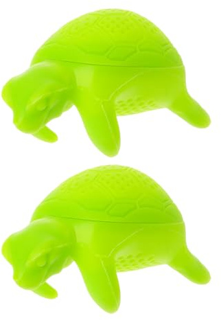 MAGICLULU Boule à Thé Chat en Silicone Infuseur à Thé en Vrac Animal Lot de 2 Léger et Facile à Nettoyer Cuisine et Voyage