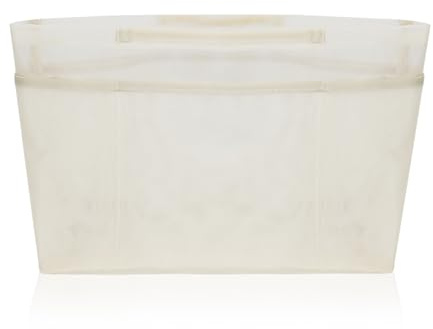 WisePoint Organisateur de Sac à Main, Organisateur de Sac avec 11 Poches, Sacs de Rangement Intérieur Garder l'ordre et Changer les sacs Rapidement (filet, beige, M)