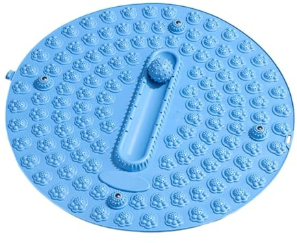 perfeclan Foot Massage Pad Foot Pressure Point Pad Compact Non Slip Standing Pad Acupressure Mat for Jogging Home Lightweight Creative, Blue