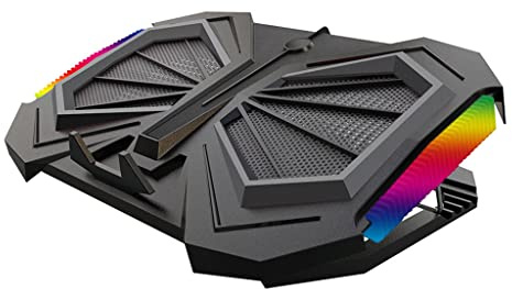 Base di raffreddamento per notebook portatile da 11-16 pollici alimentata tramite USB con ventola turbo per la maggior parte dei notebook base di raffreddamento per notebook