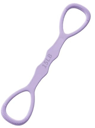 Fascia di resistenza con Manici - Materiale di stretching Elastico - Bendati Fitness - per Palestra Casa Braccio Spalle Schiena Gambe Yoga Pilates Seniors