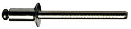 3,2 X 12,0 mm 500 Stück Edelstahl A2 / Edelstahl A2 Senkkopf Blindnieten Dichtnieten Nieten