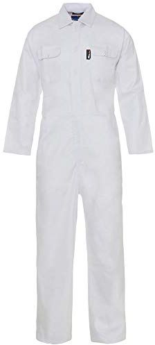 Pro-Work Robuster Damen-Overall, normale Arbeitskleidung, Overall, Tuff, weiß, 38
