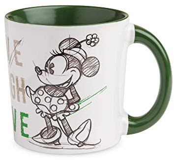 Egan mug Minnie Live Laugh Love Vert