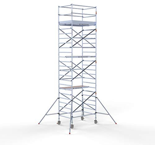 AC Steigtechnik PRO-L 200 Alu-Rollgerüst 8m Arbeitshöhe, freistehender Aufbau (8,30 m Arbeitshöhe)