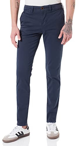 Mustang Cigarett Chino-jeans för män, Yttre rymden 5330, 33W x 30L