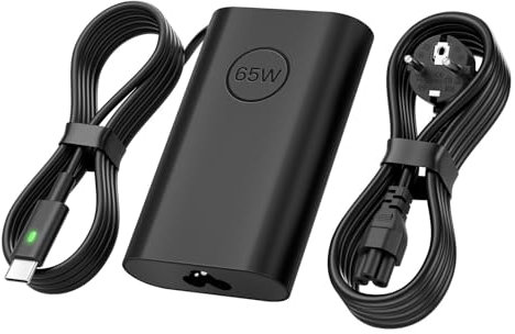 Alimentatore USB C 65W Caricatore Notebook per Thinkpad Yoga 720 730 910 T480 T490 T495 E15 E480 E590 X280 X380 X390 Chromebook 100e Portatile PC Adattatore Type C Universal Caricabatterie