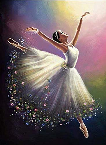 Amdieu Holzpuzzle 1000 Teile Ballerina Geschicklichkeitsspiel für die ganze Familie