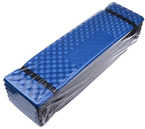 FnnEmg Gemütliche Campingmatratze Ultraleicht Faltende Schlafmatratze Outdoor Beach Picknick Camping Yoga Matte wasserdichte Schaumstoff Tragbare Schlafkissen Campingmatratze 160x180 (Size : Blue)