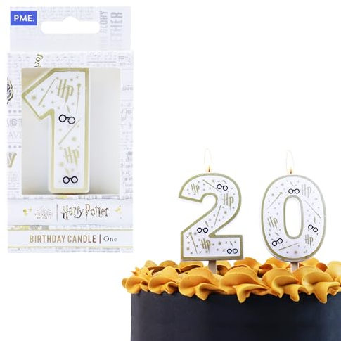 PME Harry Potter Geburtstagskerze, Nummer 1, Multicolor- 1